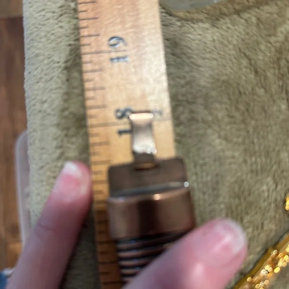 Vintage Brutalist style Statement Gold Coil Necklace - Picture 5 of 5